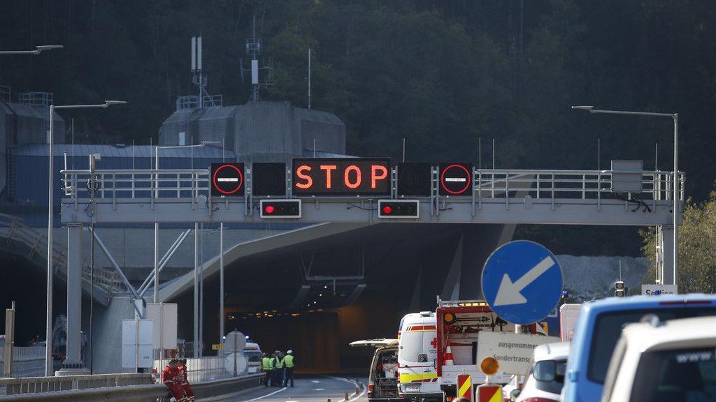 Brand im Gleinalmtunnel