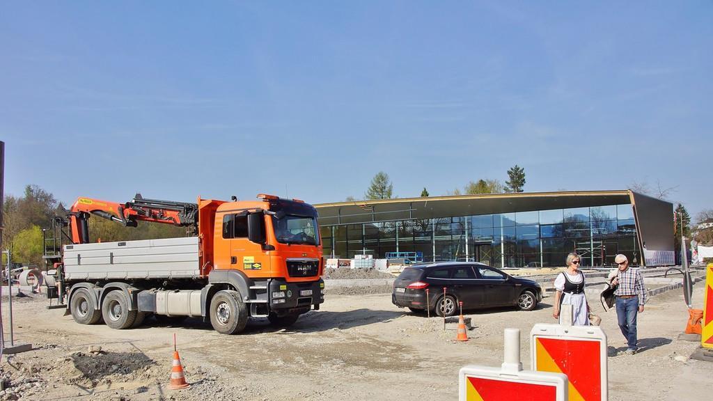 Kreisverkehr in Gmunden