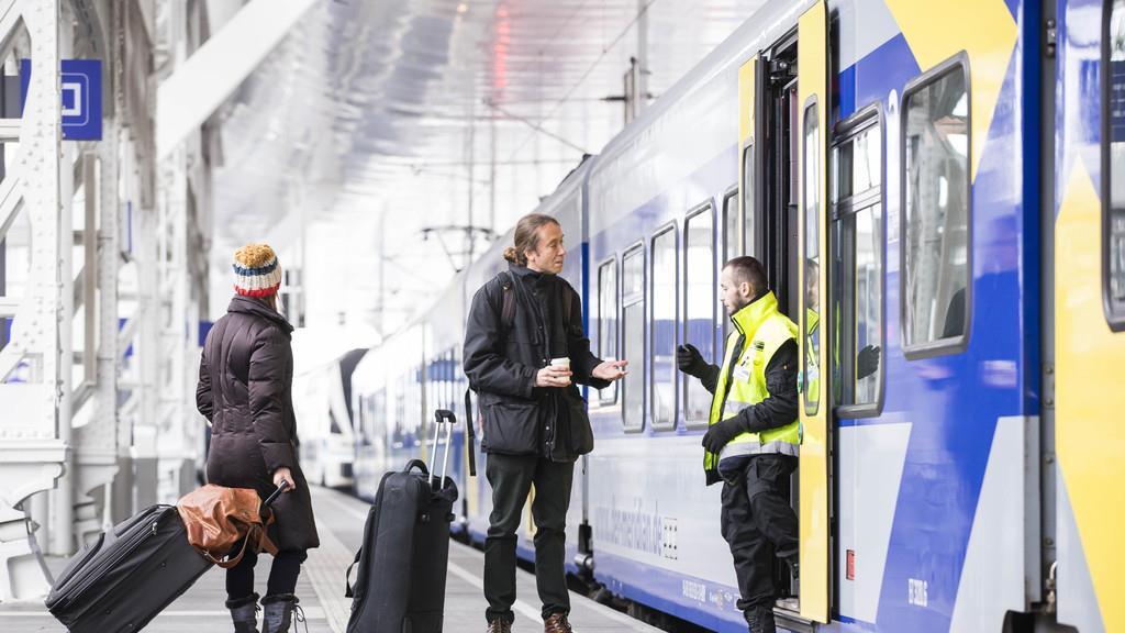 Grenzkontrollen am Bahnhof