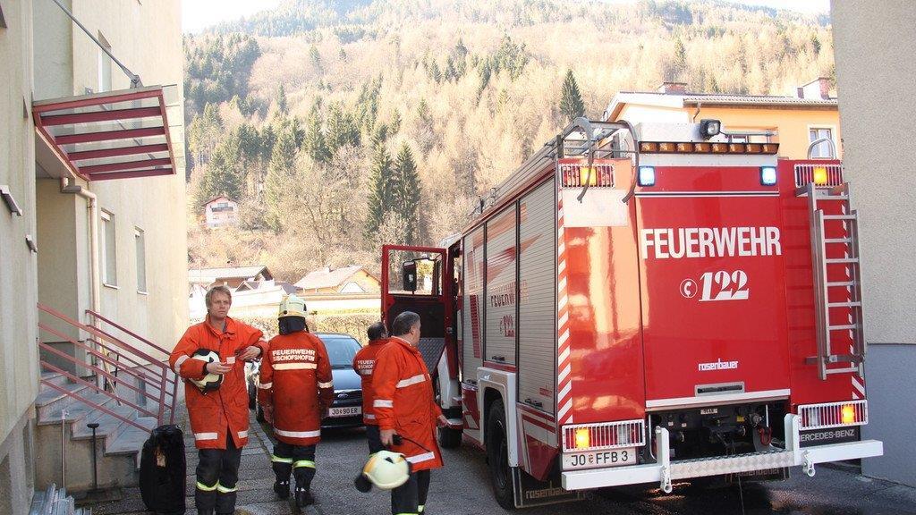 Brand in Bischofshofen