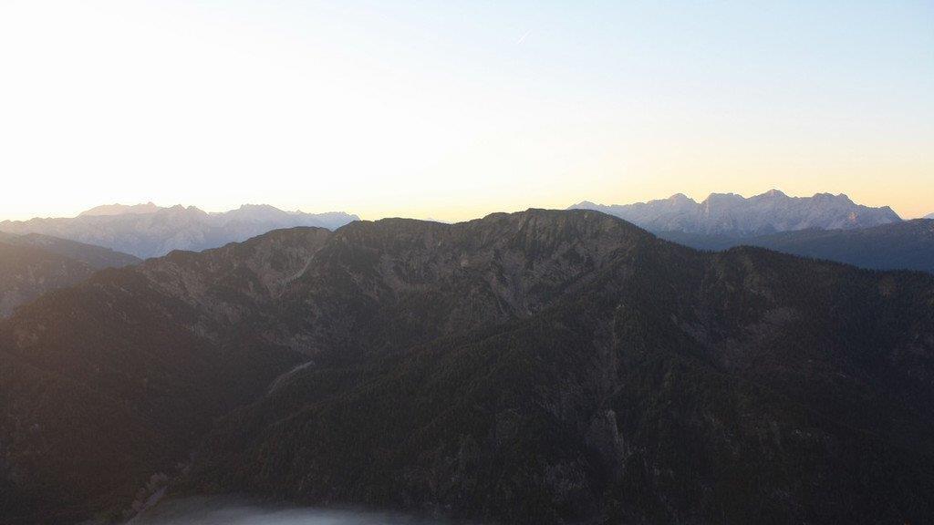 Nebelmeer im Chiemgau