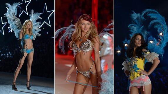In New York fand am Mittwoch die Victoria's Secret Fashion Show 2012 statt.