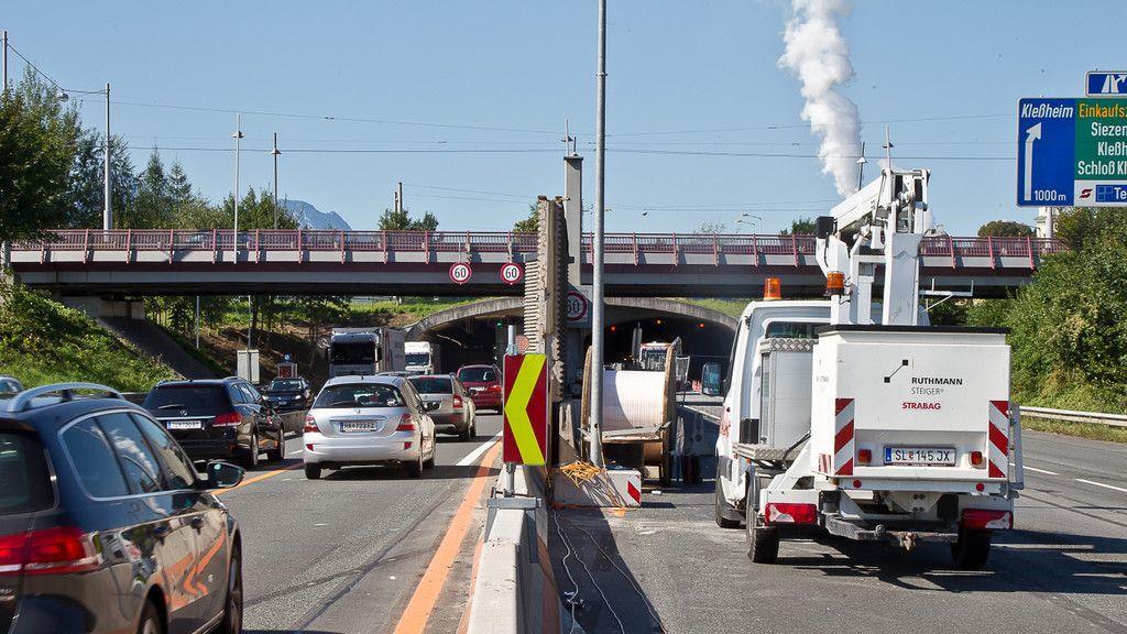 Lieferinger Tunnel: Sanierung der zweiten Röhre begonnen