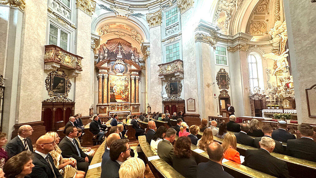 Angelobung neue Salzburger Landeregierung, interreligi\u00f6se Feier