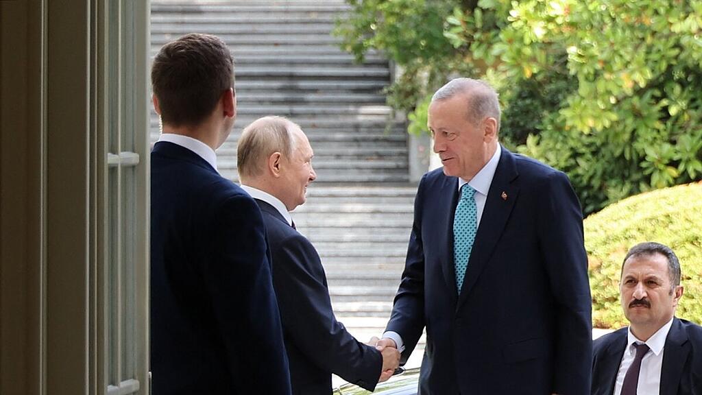 Erdogan trifft Putin in Sotschi