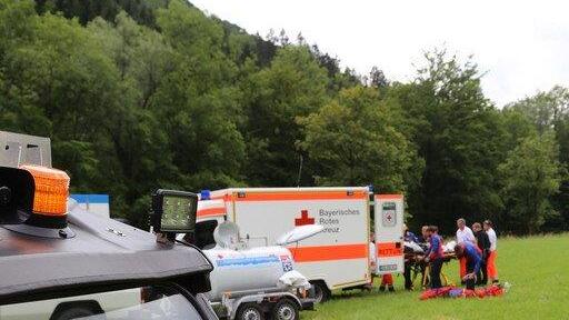 Bergsteiger stürzt in Kluft