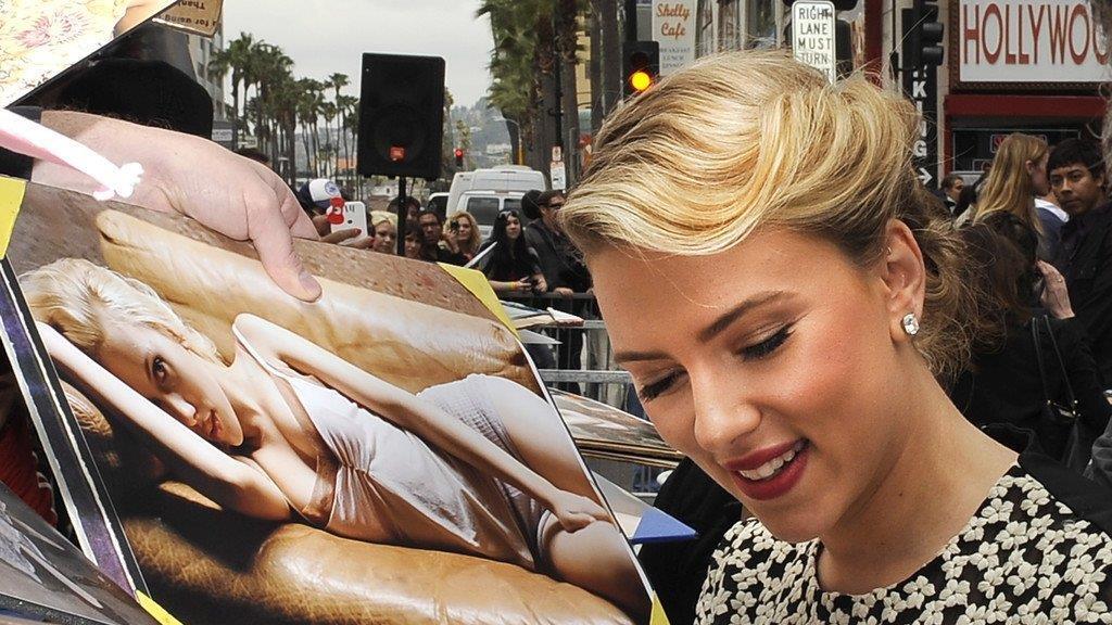 Hollywood-Stern für Scarlett Johansson