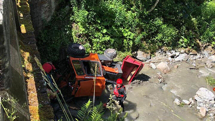 Saalbach, Unfall