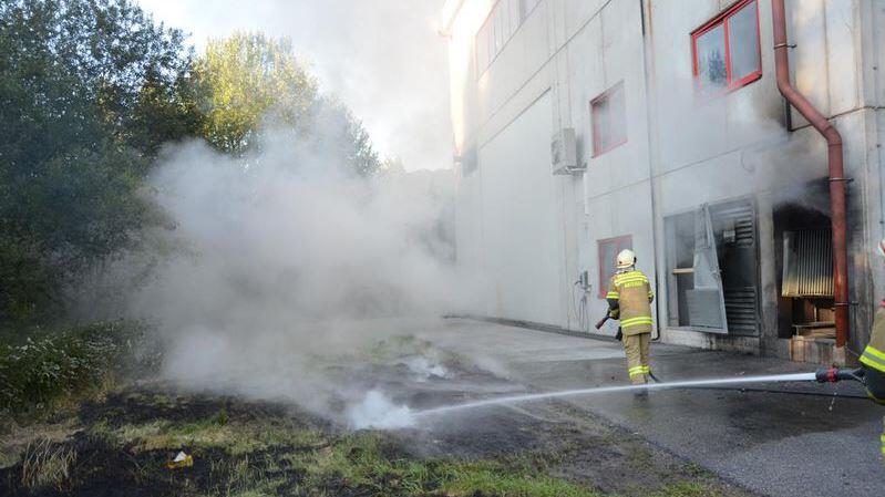 Abtenau, Trafo, brand