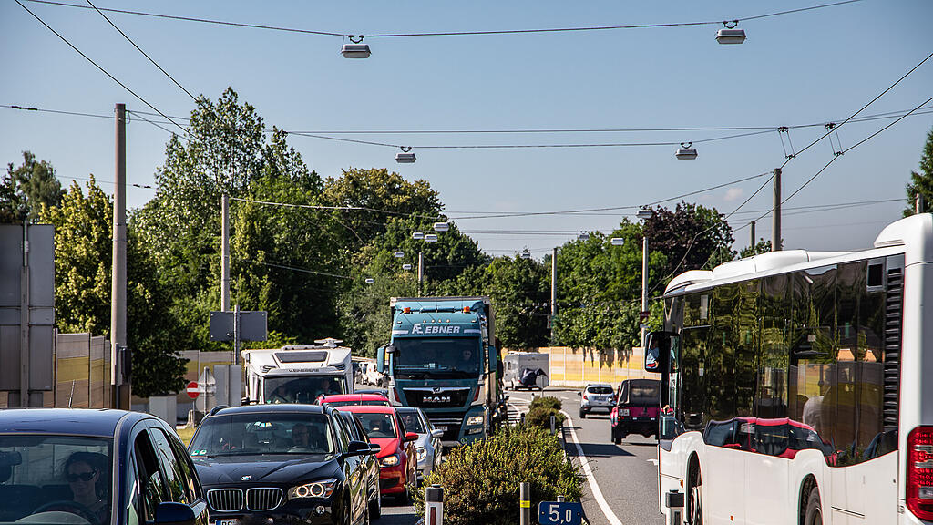 Münchner Bundesstraße, Unfall