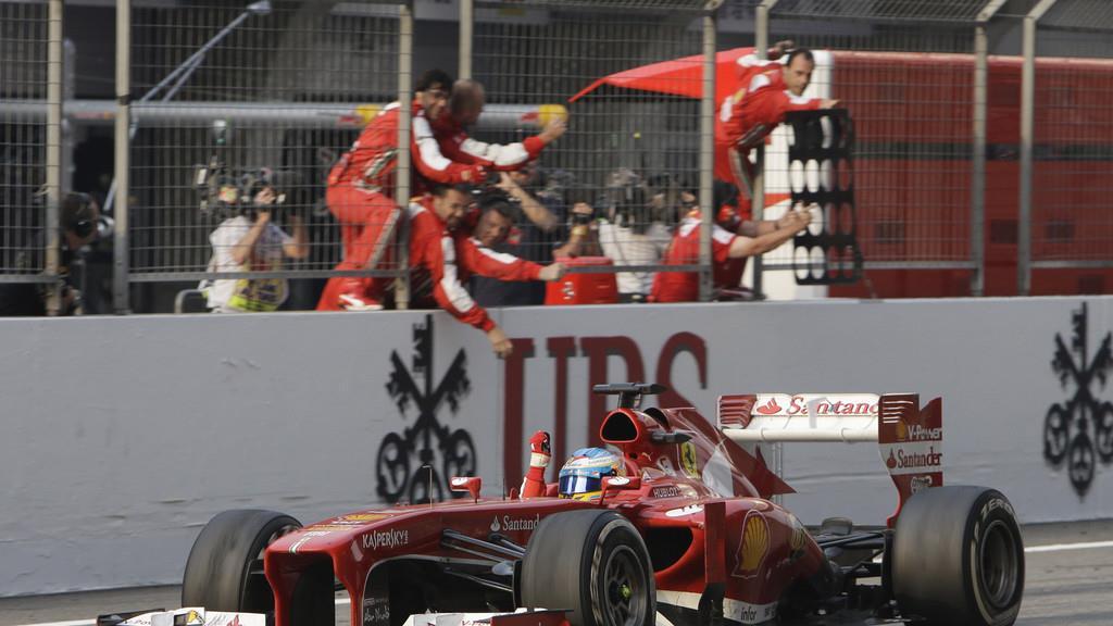 Formel1: Alonso gewinnt Grand Prix von China in Shanghai