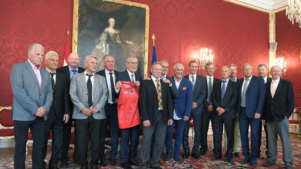 Cordoba-Helden 40 Jahre danach in der Hofburg empfangen