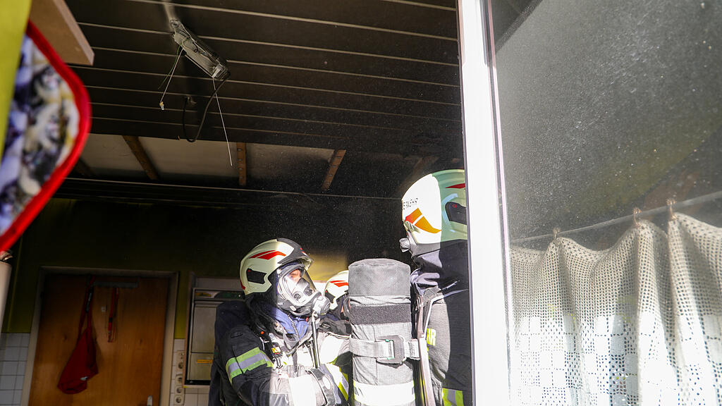 Küchenbrand im Vereinshaus des Polizeihundesportverein