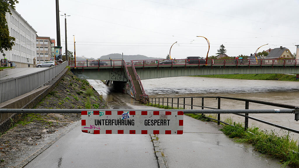 Dauerregen und Hochwasser-Lage