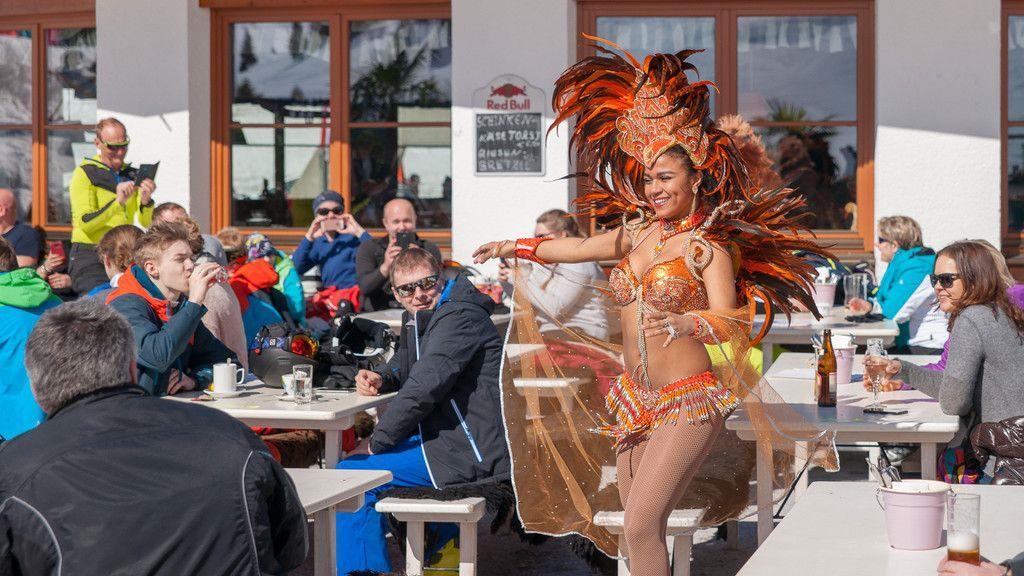 "Palmen auf den Almen" in Sportgastein