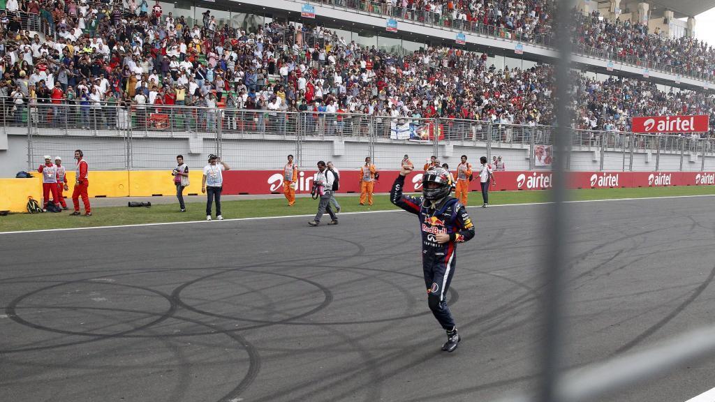 Formel 1: Vettel holte sich mit Sieg in Indien vierten WM-Titel