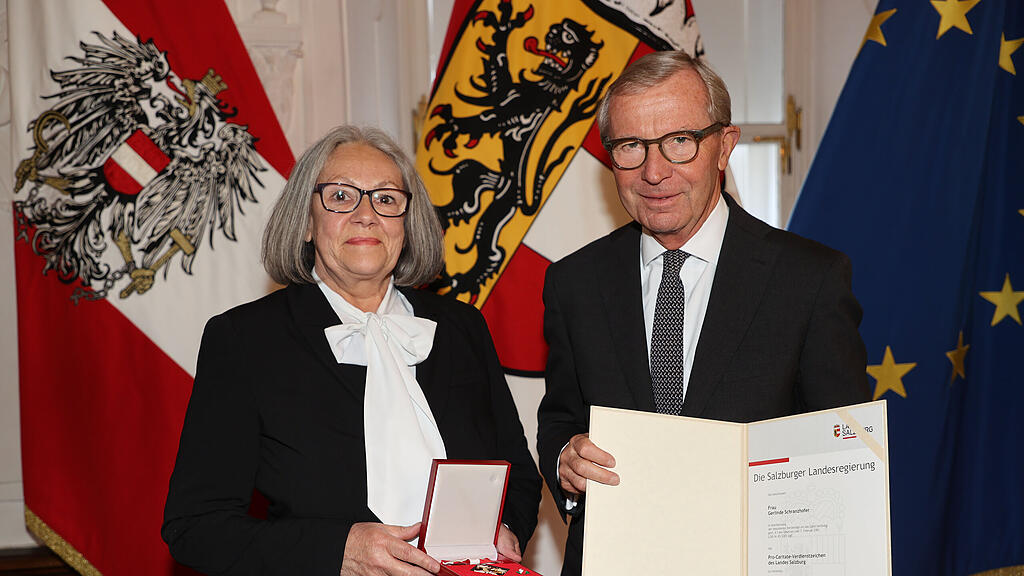 Ehrungen vom Land Salzburg