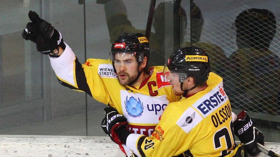 Vienna Capitals auf dem Eis
