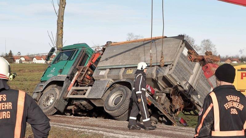 Lkw-Unfall in Salzburg