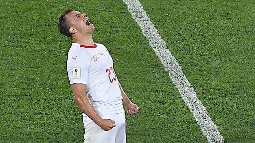 Schweiz gewinnt gegen Serbien