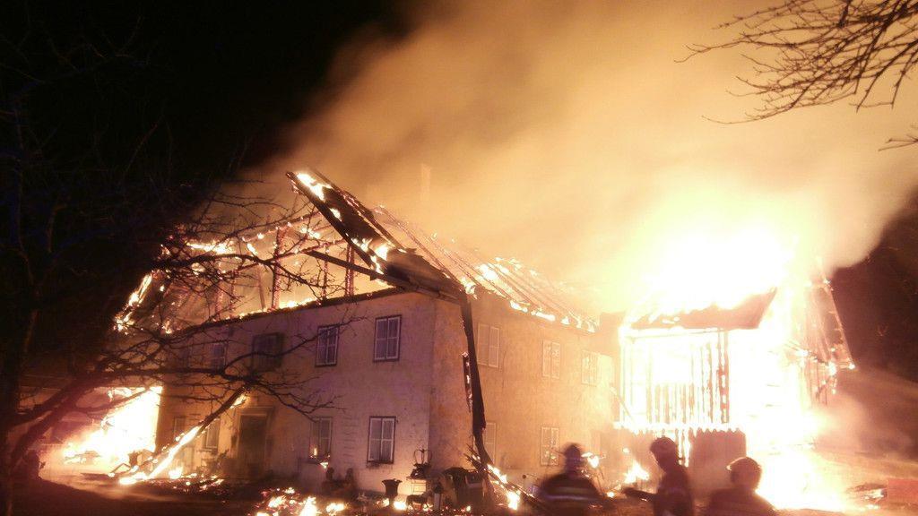 Großbrand bei Bauer in Seekirchen I
