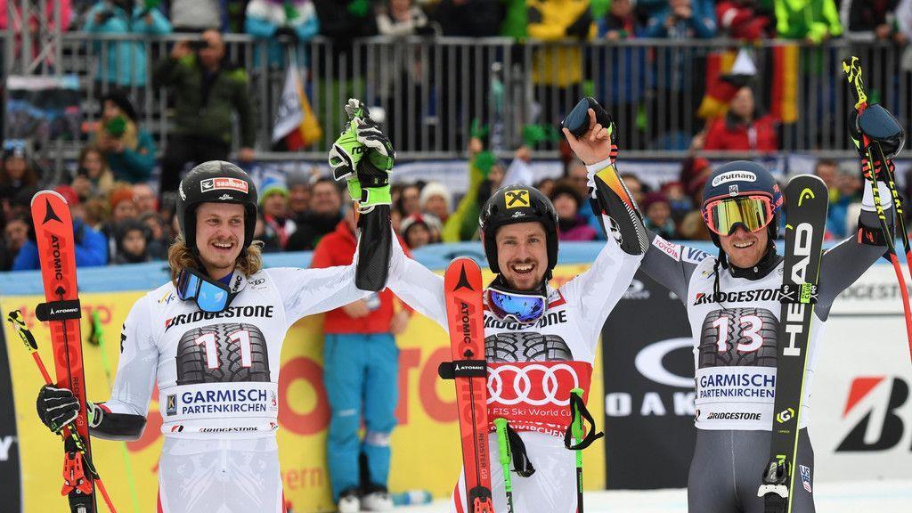 Hirscher gewinnt RTL in Garmisch