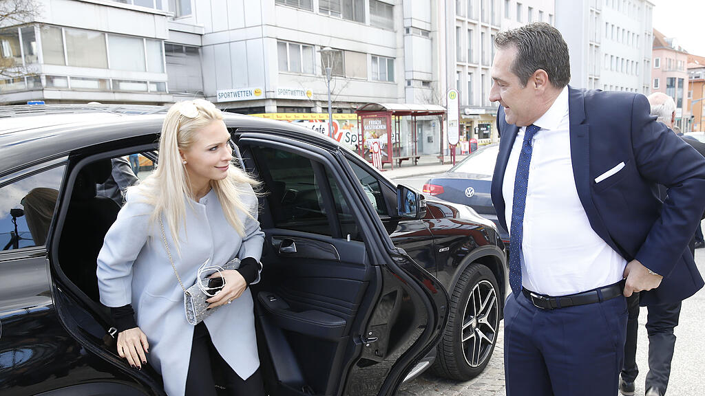 Philippa Strache, Heinz-Christian Strache, FPÖ