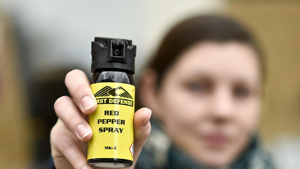 SB, Pfefferspray