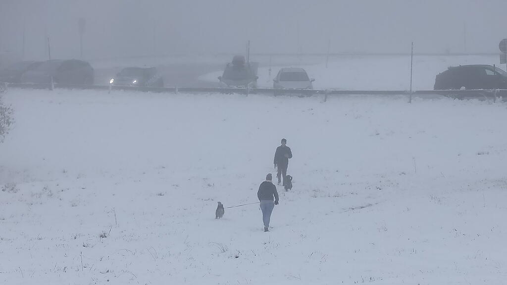 Wintereinbruch Gaisberg