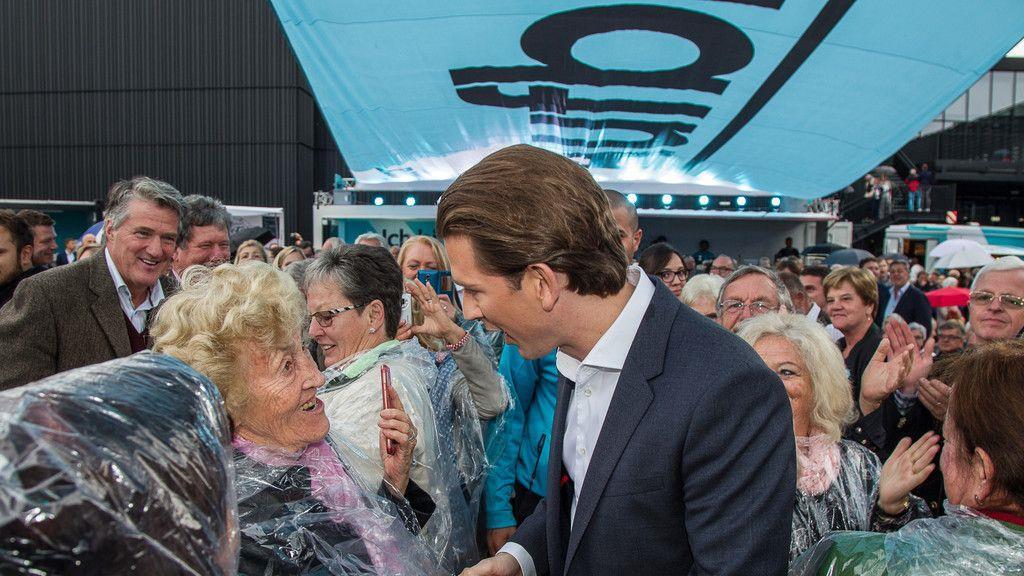 Sebastian Kurz in Salzburg