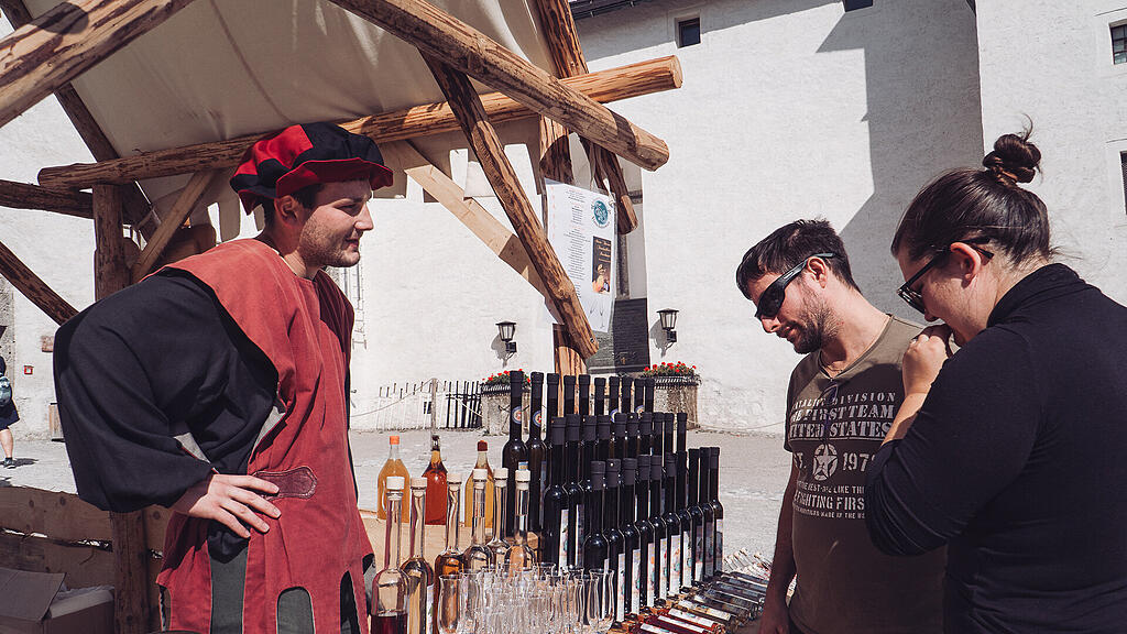 Mittelalterfest auf der Festung Hohensalzburg