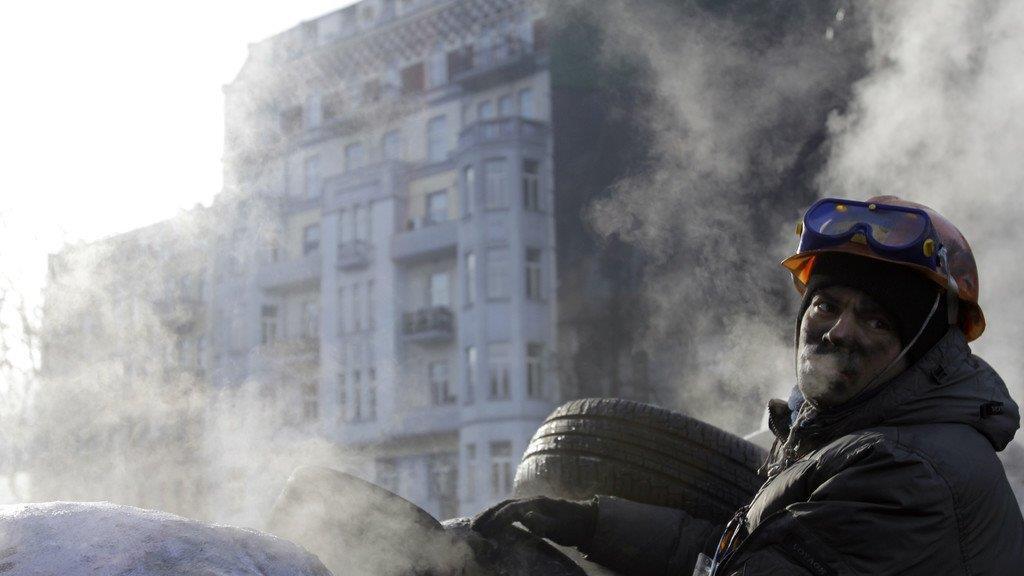 Machtkampf in der Ukraine: Proteste in Kiew