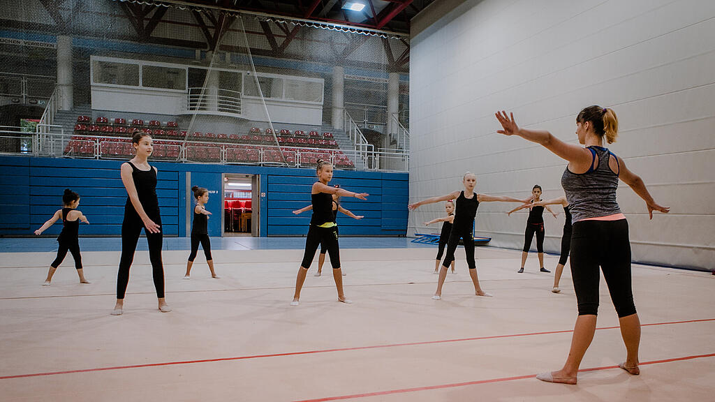 Sportportrait, Rhythmische Sportgymnastik, Salzburg