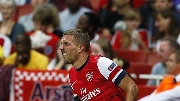Muskelverletzung bei Arsenal-CL-Spiel erlitten