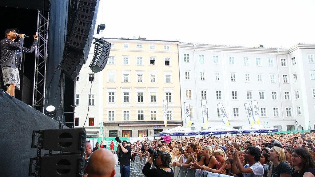 Xavier Naidoo live auf dem Residenzplatz