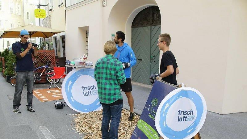 Bilder vom Parking Day