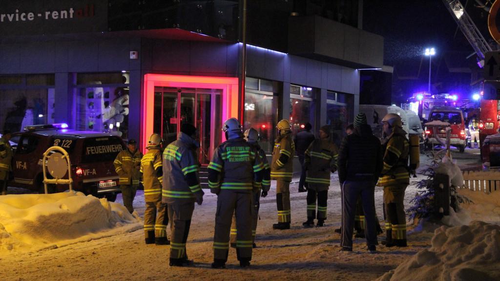 Hotelbrand in Saalbach-Hinterglemm