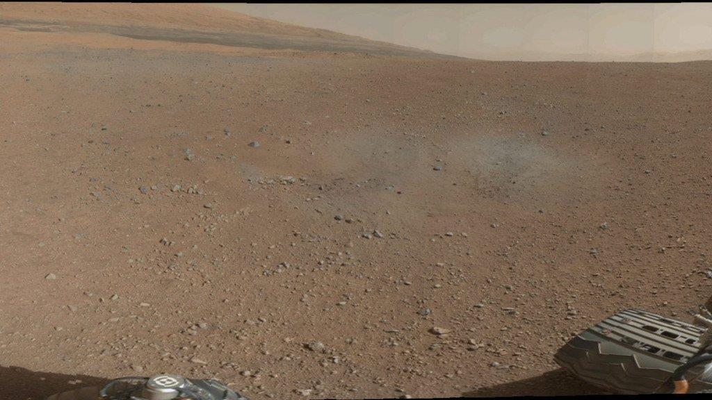 Aktuelle Bilder von Mars-Rover Curiosity