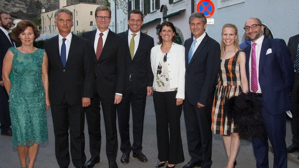 Außenminister beim Jedermann