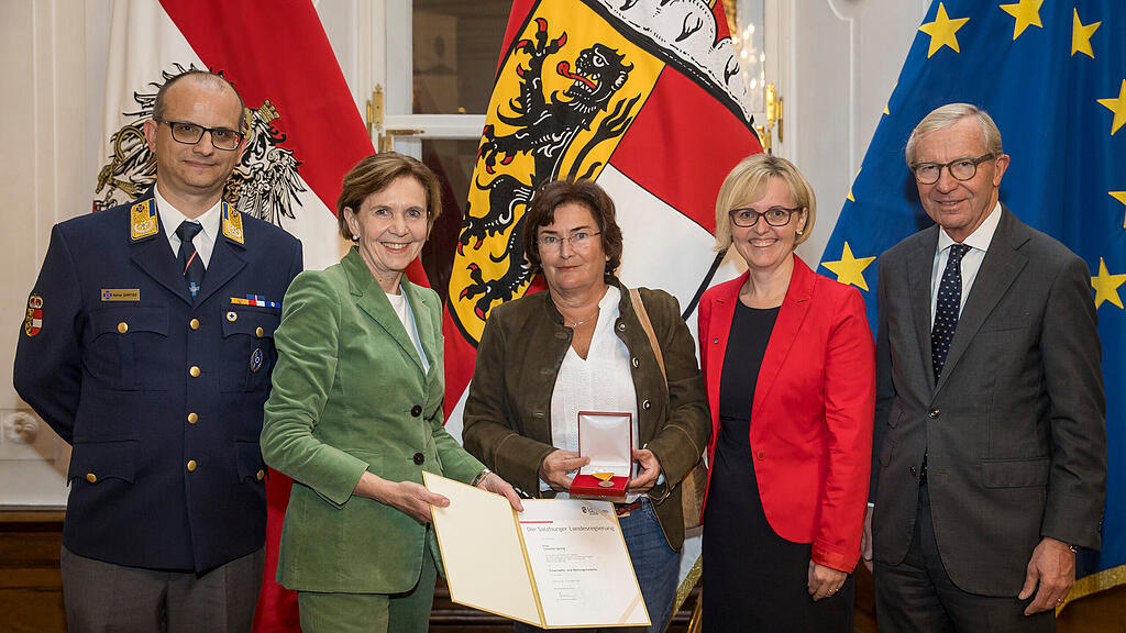 Wasserretter und Wasserretterinnen in Landesresidenz