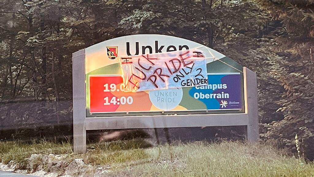 Schmierereien Unken