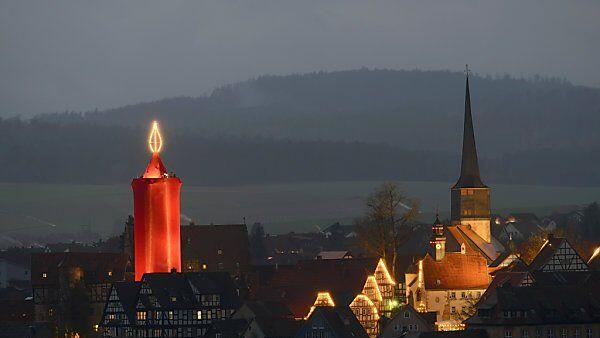 Weihnachtsidylle im hessischen Schlitz