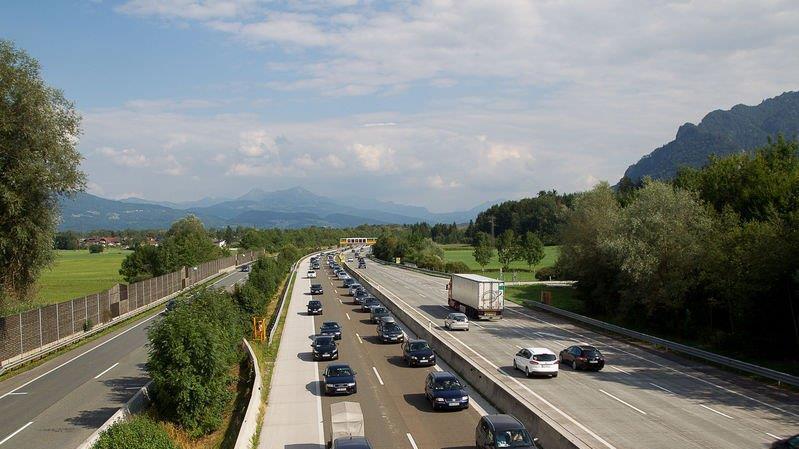 Rückreiseverkehr auf A10