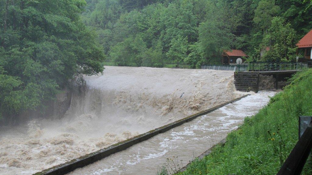 Unwetter in Österreich