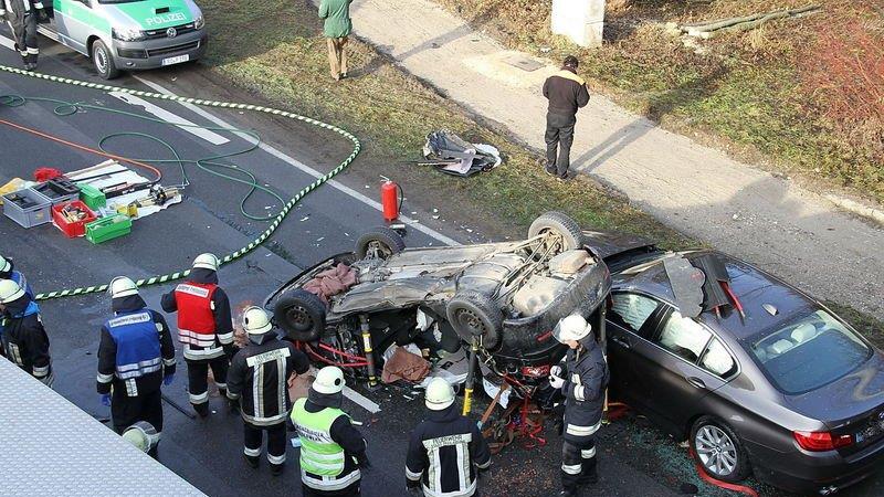 Schwerer Crash in Freilassing