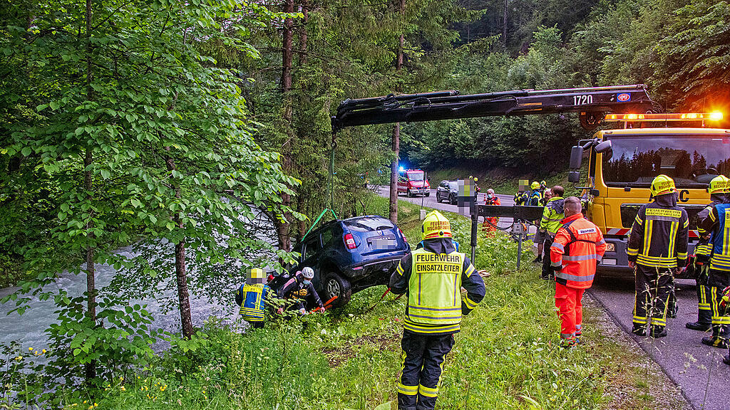 Unfall B305, Ramsauer Ache