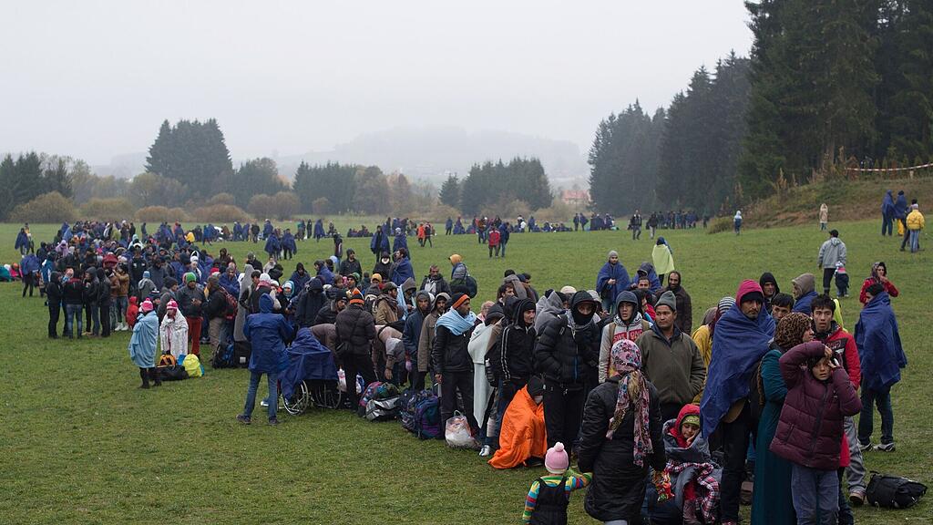 Die Grenze bei Wegscheid.