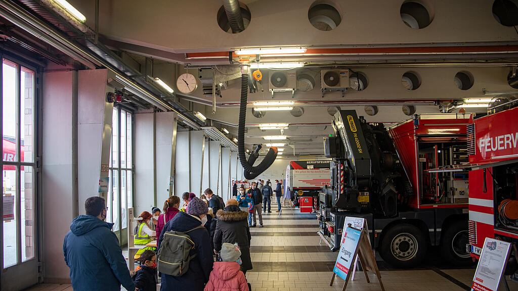 Kinder-Impfaktion bei Salzburger Berufsfeuerwehr