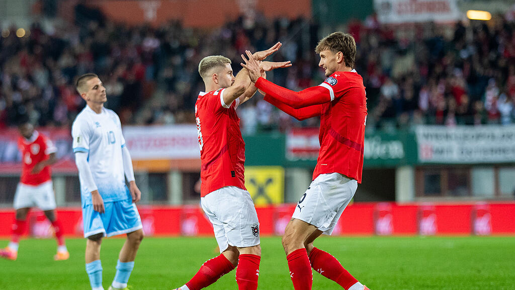 FUSSBALL - WM-QUALIFIKATION: STERREICH - SAN MARINO