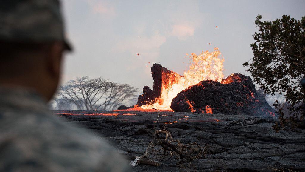 Kilauea spuckt weiter